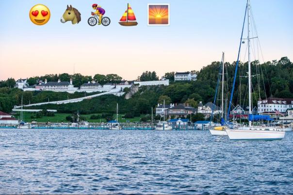 The Emojis of Mackinac Island