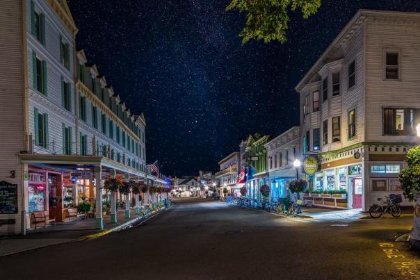 Best spots for stargazing on Mackinac Island