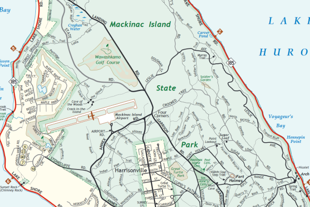 Maps of Mackinac Island