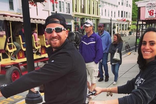 Date night on Mackinac Island: Sneak away on a tandem bike