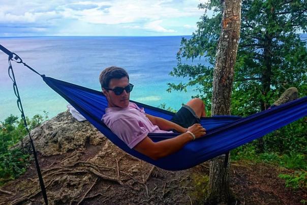 Best places to hammock on Mackinac Island
