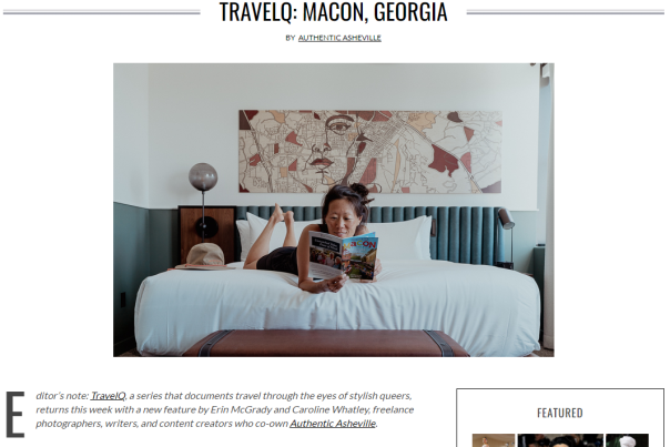 TravelQ Article Screenshot