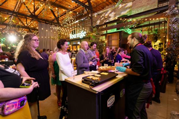 Art of Cheese Event Attendees at Garver Feed Mill in Madison