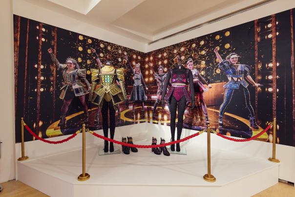Display at 'Queens', the new exhibition inspired by Six the Musical begins its reign at The Lowry
