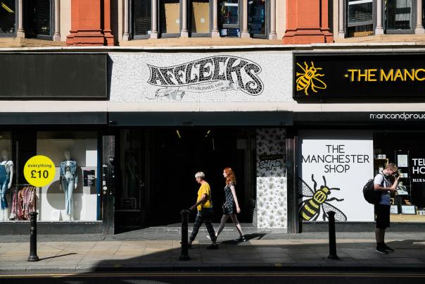 Outside of Afflecks
