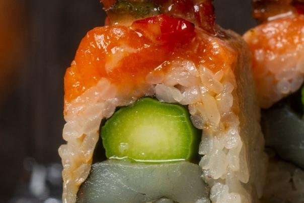 Close up of Sushi