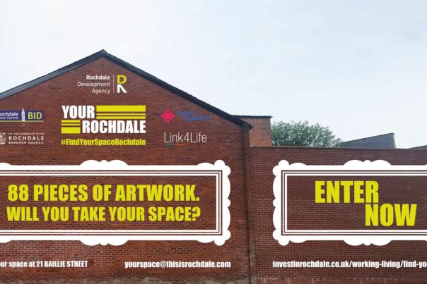 Rochdale residents invited to form part of giant town centre artwork