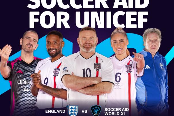 Soccer aid England football team