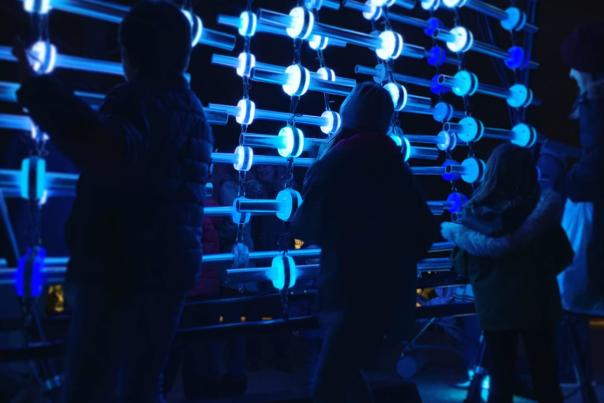 Lightwaves returns to Salford Quays this December with it's most impressive and ambitious light festival to date