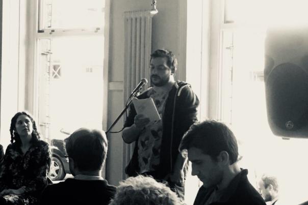 Poet Martin Kratz launches his pamphlet ‘A Skeleton’s Progress’ 