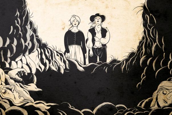 Artist Nick Burton and HOME will reveal more of the digital comic strip 'Our Plague Year' this December  