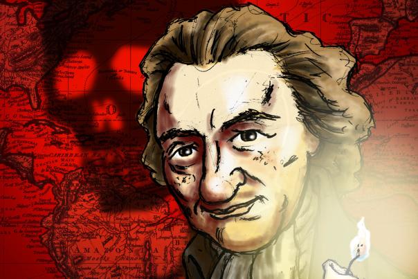 Tom Paine's Bones: A fantastical visual biography about the remarkable life of Thomas Paine is being created by a Manchester artist
