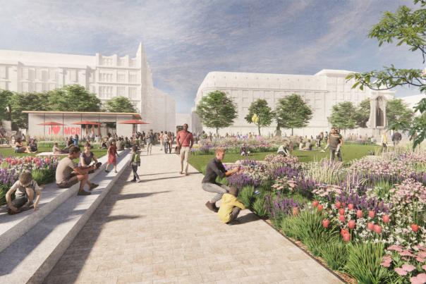 Revamp plans of Piccadilly Gardens