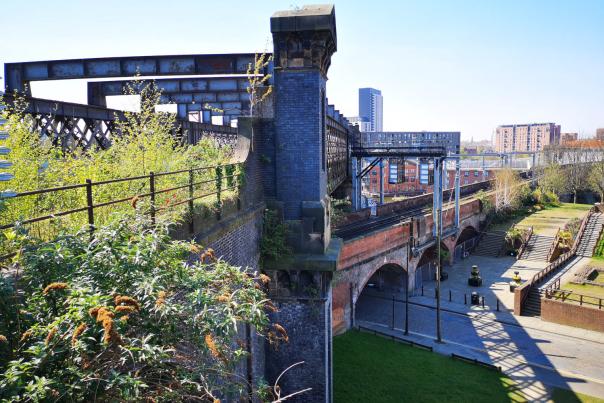 Project announced to transform Castlefield viaduct into a green oasis above the city