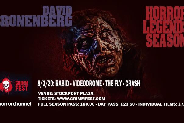 Grimmfest’s Horror Legends Season features ‘Cronenberg Day’ at the historic Stockport Plaza Cinema