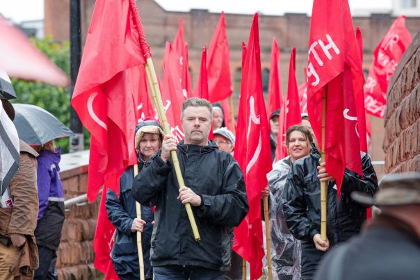 Artists, performers and the public come together in Manchester to remember the 200th anniversary of The Peterloo Massacre 
