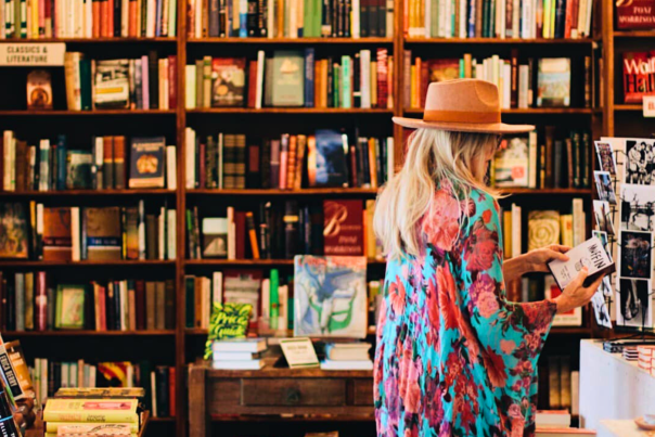 Dusty Bookshelf
