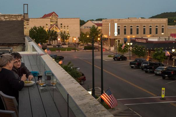 Tallgrass Taphouse Patio Rooftop Area Outdoor Seating patio seating