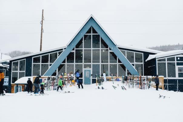 Marquette Mountain chalet