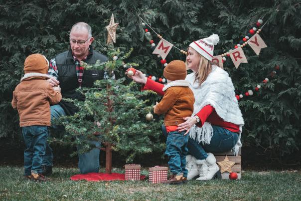 Christmas Tree Header