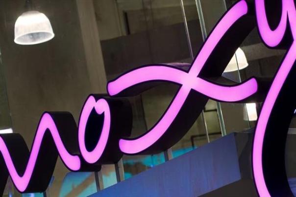 Moxy Manchester sign