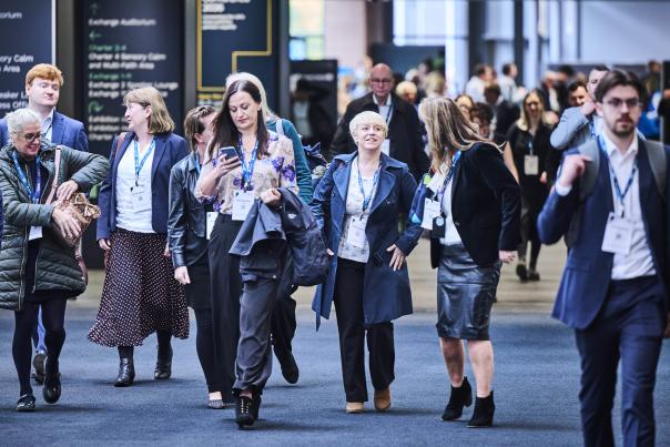 Group of people at pensions uk