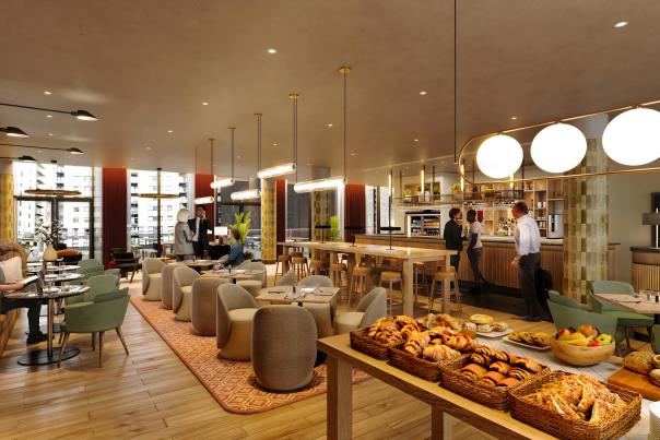Hotel lobby