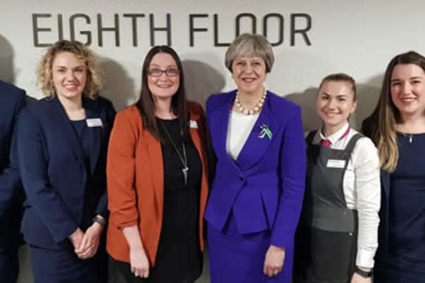 Theresa May at etc. Venues