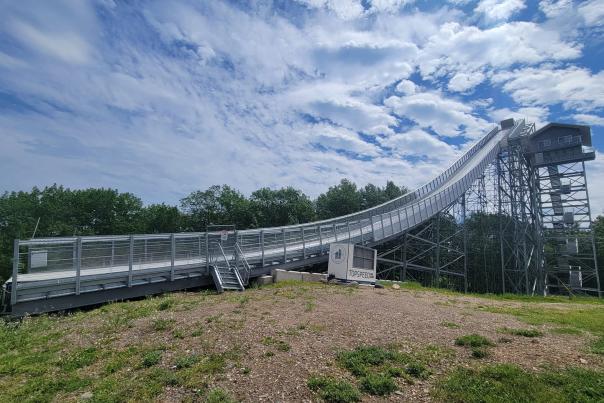 Pine Mountain Ski Jump, located in the Upper Peninsula of Michigan