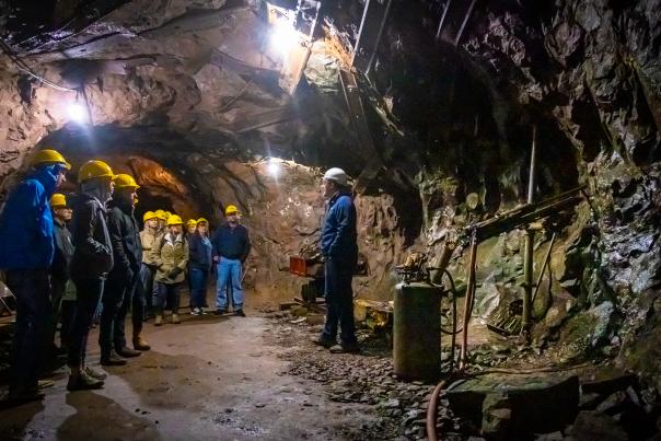 Tour of Quincy Mine, located in the Upper Peninsula, Michigan