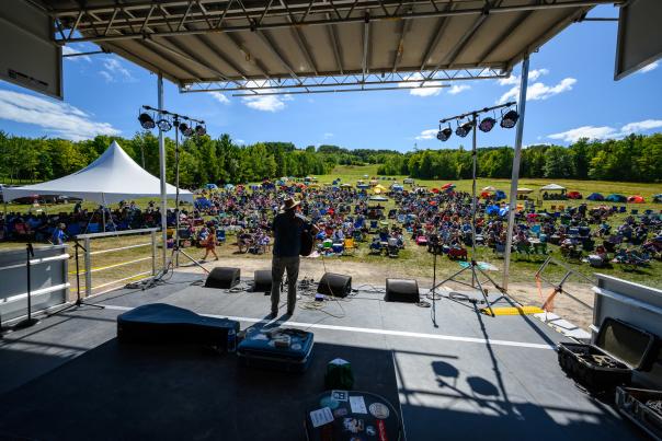 Porcupine Mountains Music Festival, located in the Upper Peninsula of Michigan