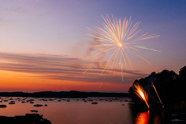 Lake Sinclair Fireworks