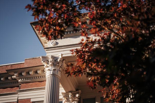 GCSU campus fall