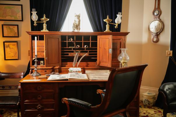 Desk at Old Governor's Mansion
