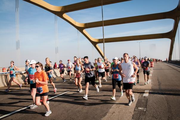 Marathon on Hoan Bridge