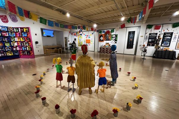 Dia De Los Muertos art exhibition