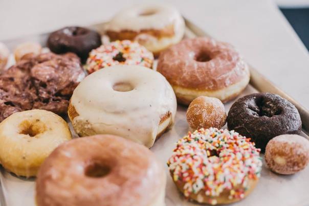 Selection of donuts