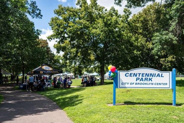 Pedal Jam 2023 Centennial Park sign