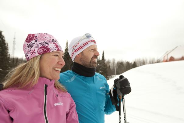 winter couple