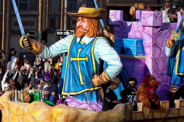 Mardi Gras float