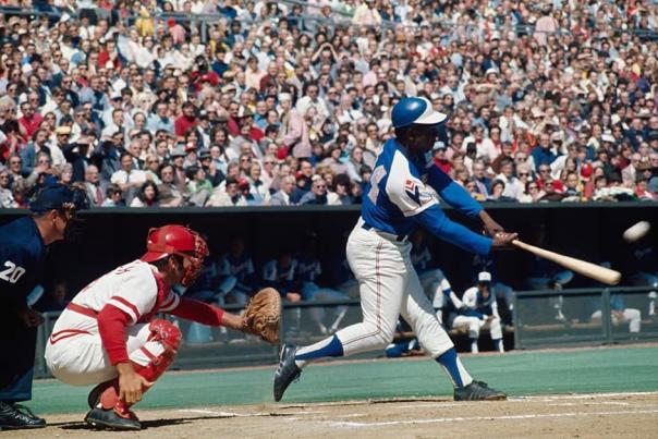 Hank Aaron at Bat