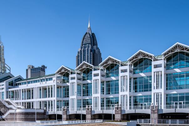 Waterfront view of the Convention Center