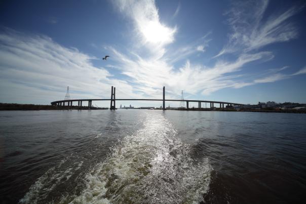 bridge over a body of water
