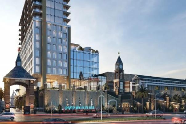 rendering of future high-rise building