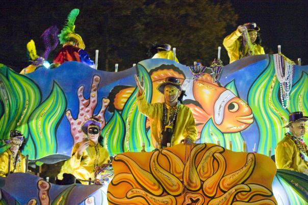 Mardi Gras float