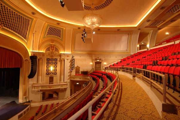 balcony at the Saenger theater