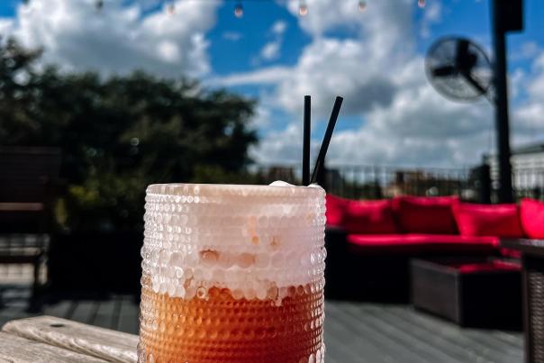 Cocktail on Rooftop of Grace