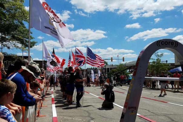 Opening ceremony of the Giants Live North American Championship.