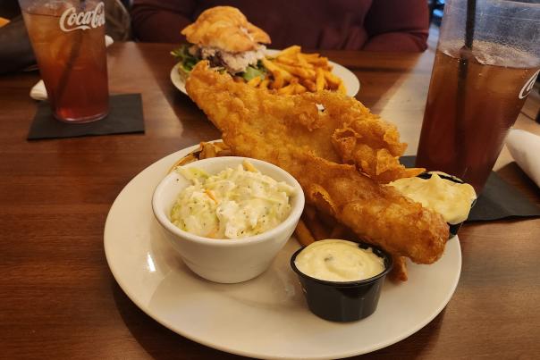 Fish n chips at Bar Ziek