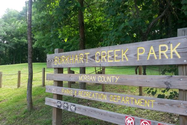 Burkhart Creek - Sign